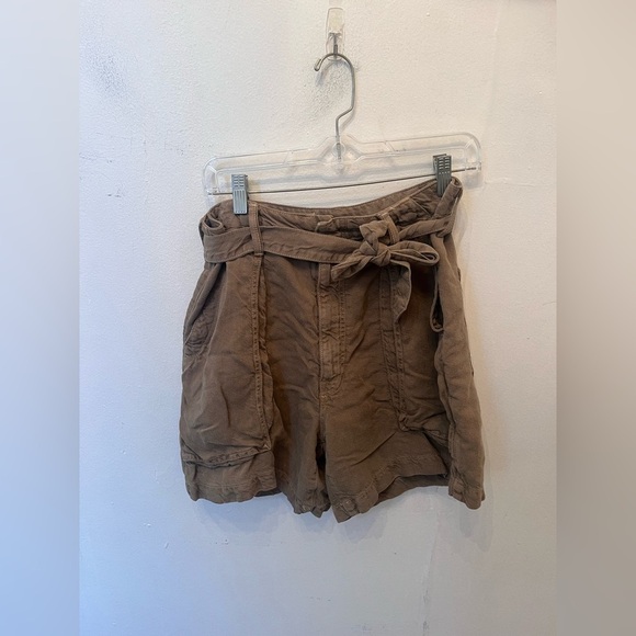 Mother The Chute Paperbag Short Gothic Olive Waist 31 - Picture 1 of 5